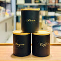 Tea, Coffee & Sugar Airtight Jars