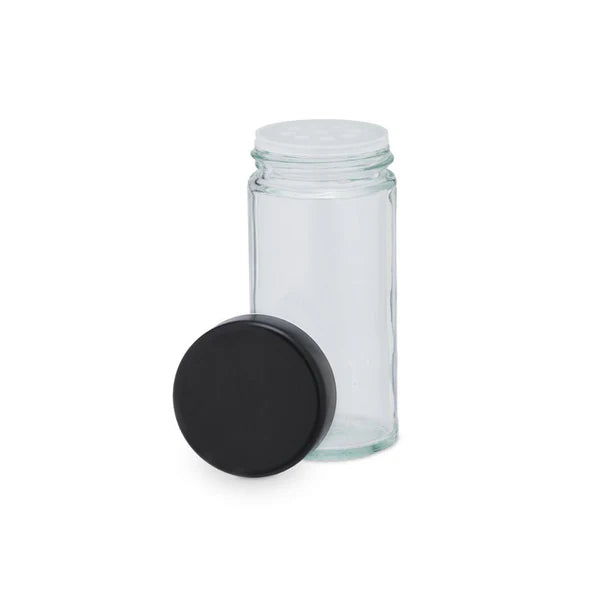 Modern Matte Black Revolving Spice Organizer (16 Pc.)
