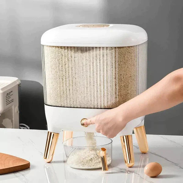 12 KG Rice Container for Flour Rice Grains