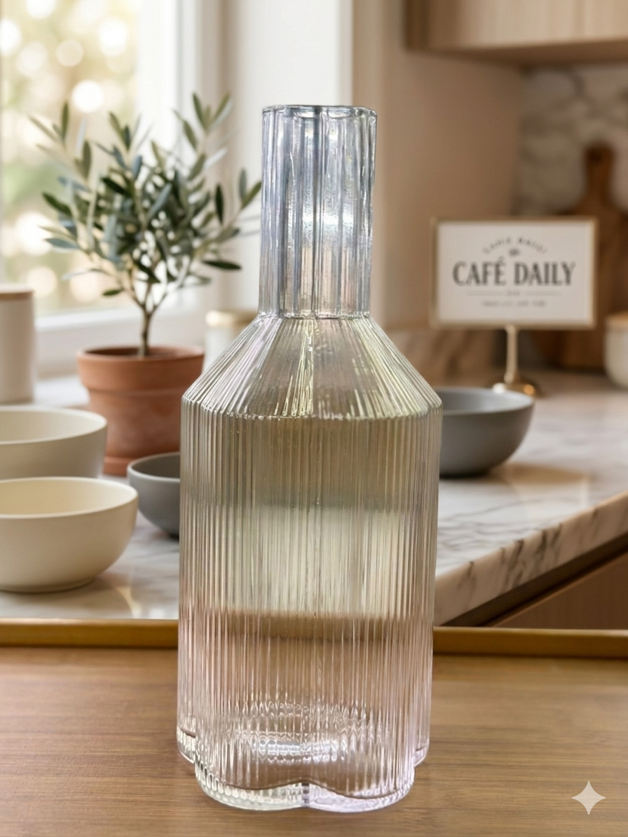 Flower Shaped Bedside Carafe - 1500ml