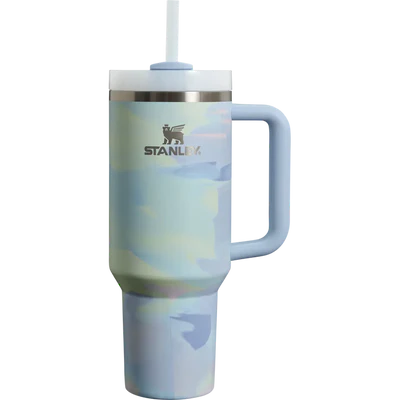 The Clean Slate Quencher H2.0 FlowState™ Tumbler | 40 OZ - Cool Serene