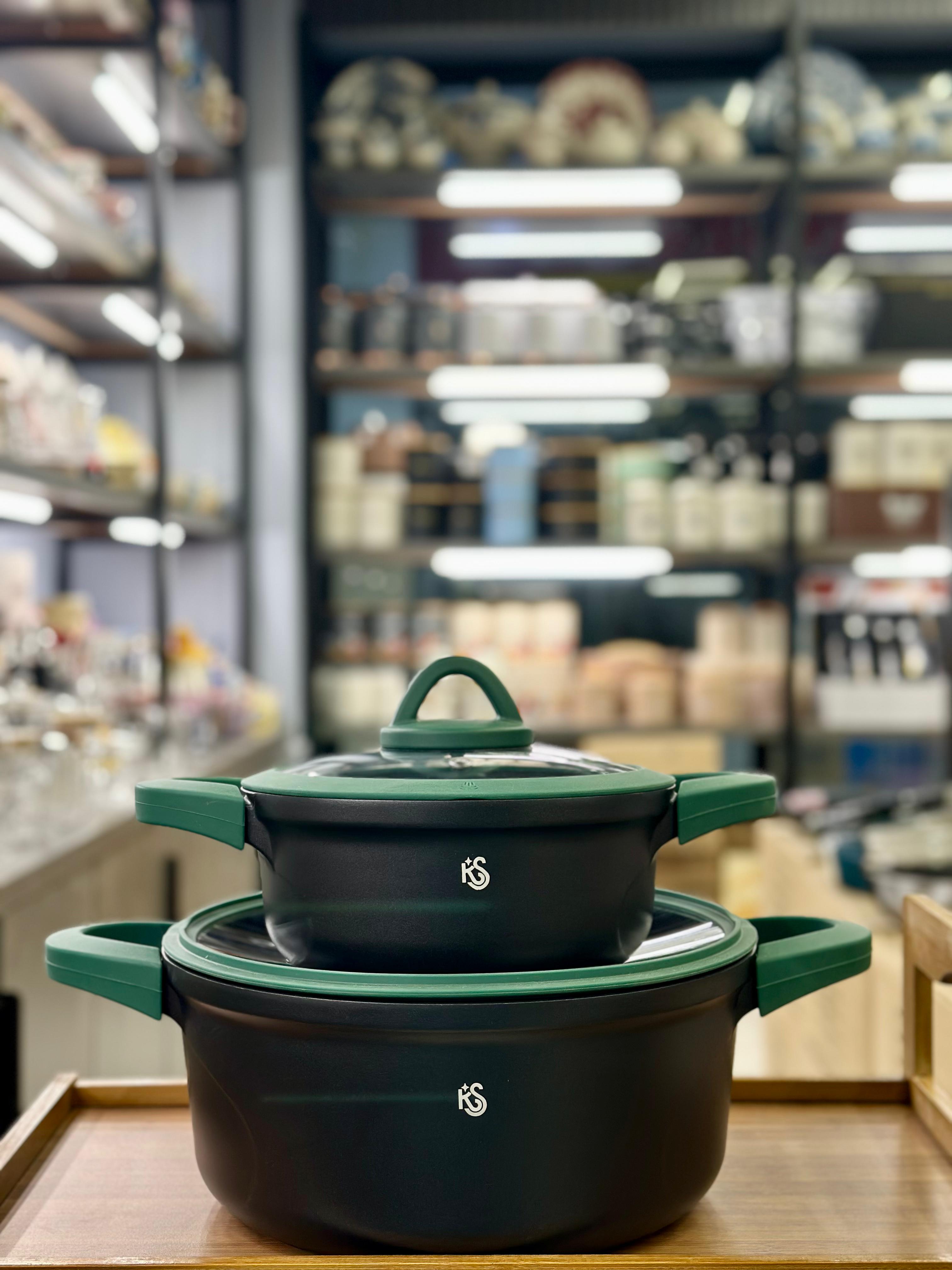 Kitchen Star Cooking Pots induction Bottom 20 cm, 24 cm & 28 cm