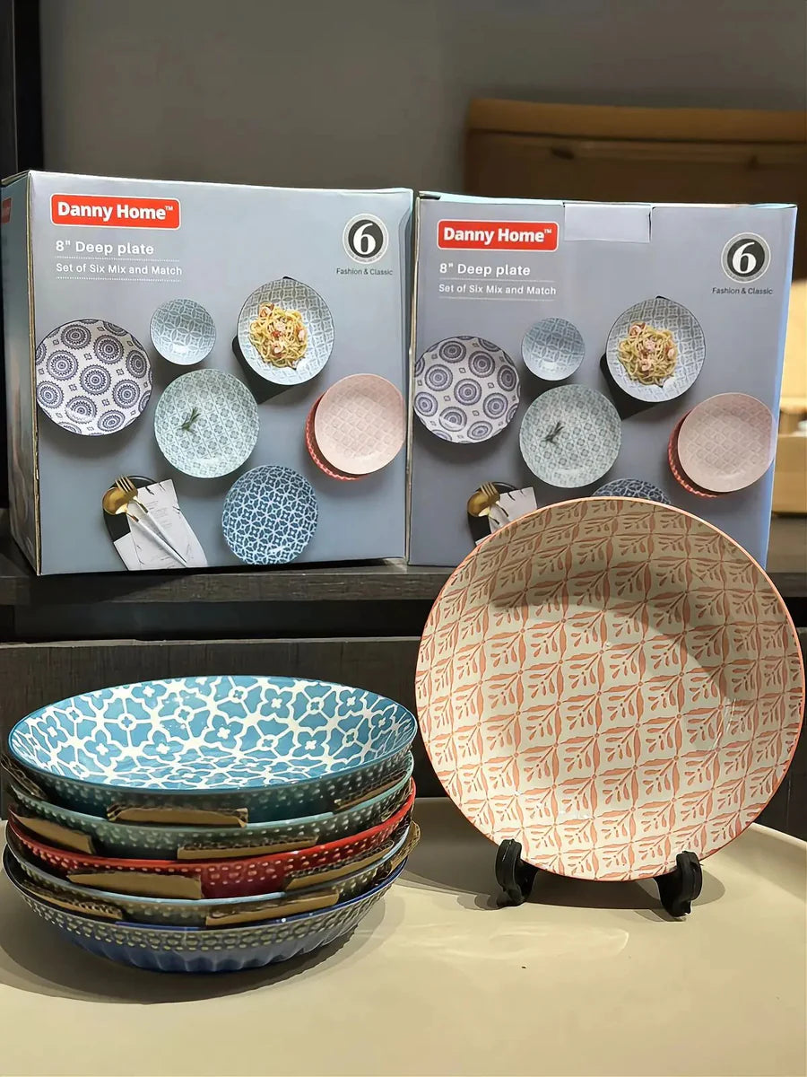 Danny Home Bohemian Design 6pcs 20.4cm