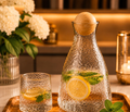 Amber Gold 7 - Pieces Decanter Set