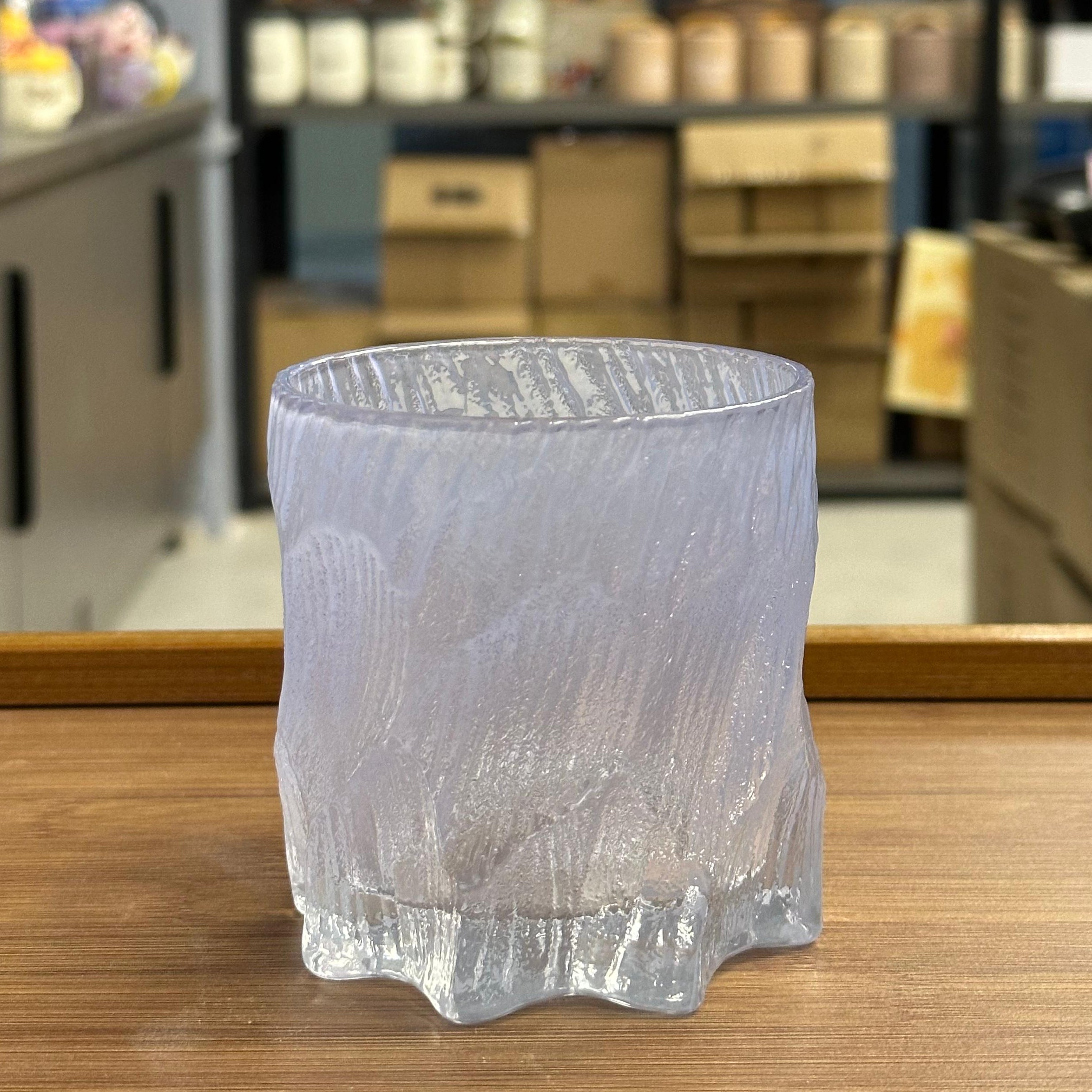 Ice Frost Crystal Glass - Set of 6