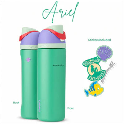 Owala 24oz Disney Princess Edition Insulated Water Bottle – Limited Collection
